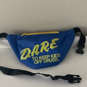 Blue Fanny Pack/Side Body Bag
